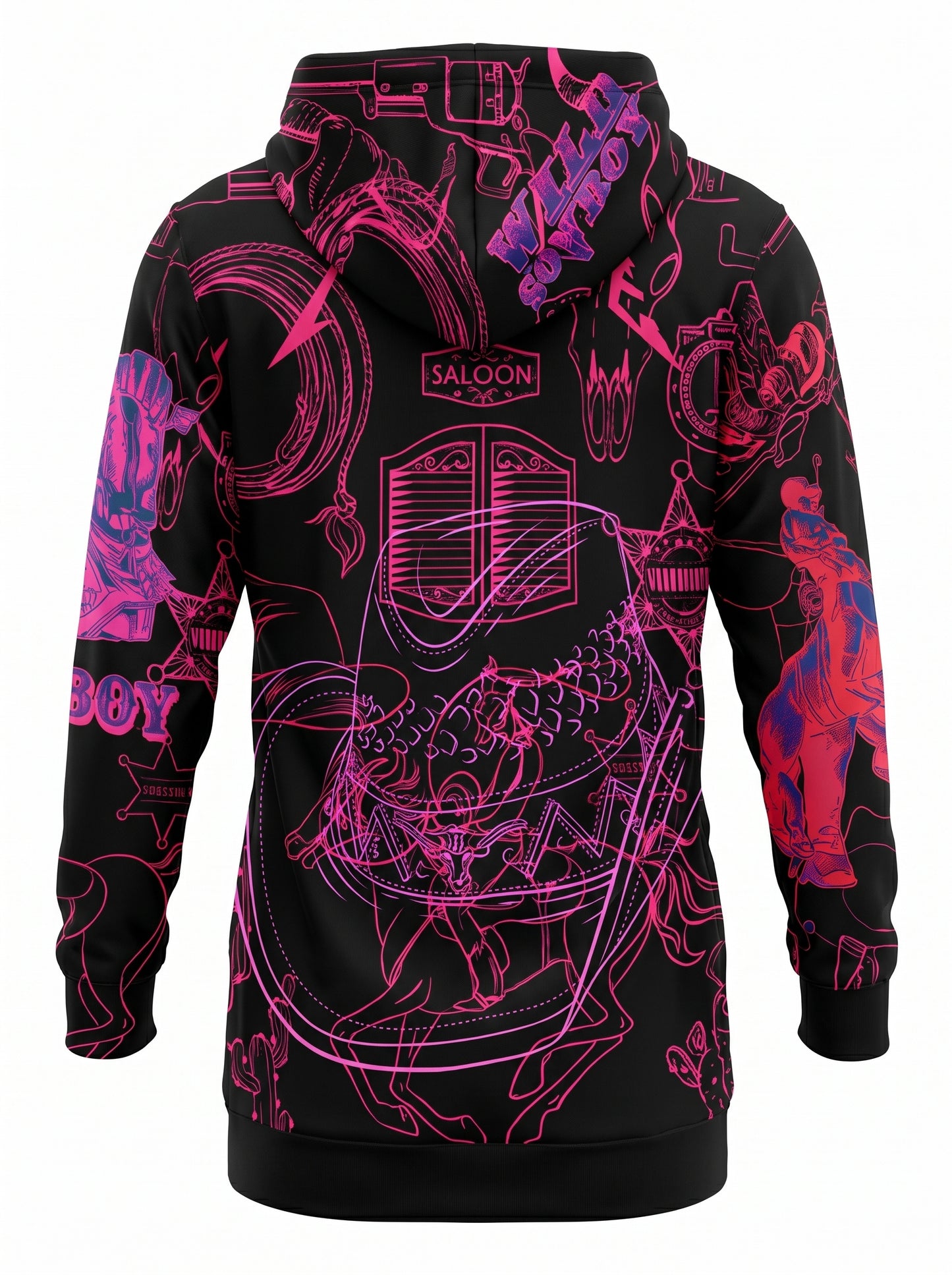 Hoodie long Rodeo