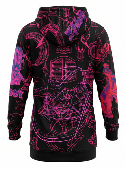 Hoodie long Rodeo