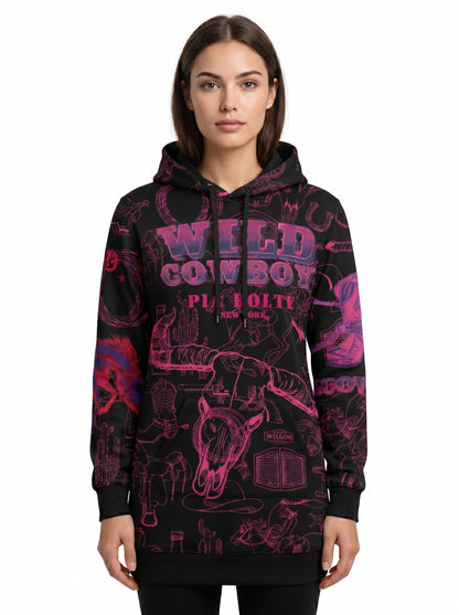 Hoodie long Rodeo