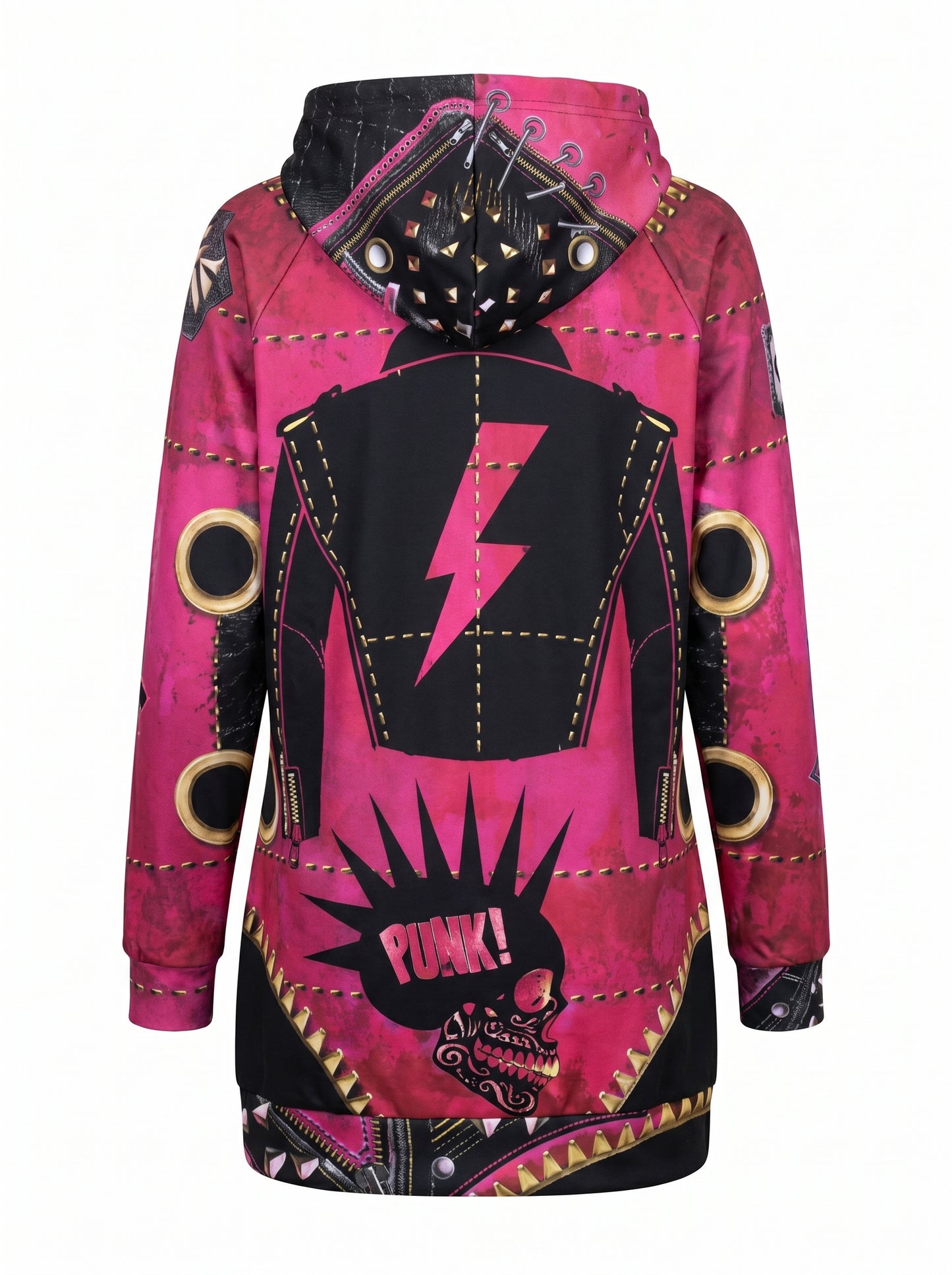 Hoodie ROCKSTYLE nice long - PIA BOLTE® COUTURE