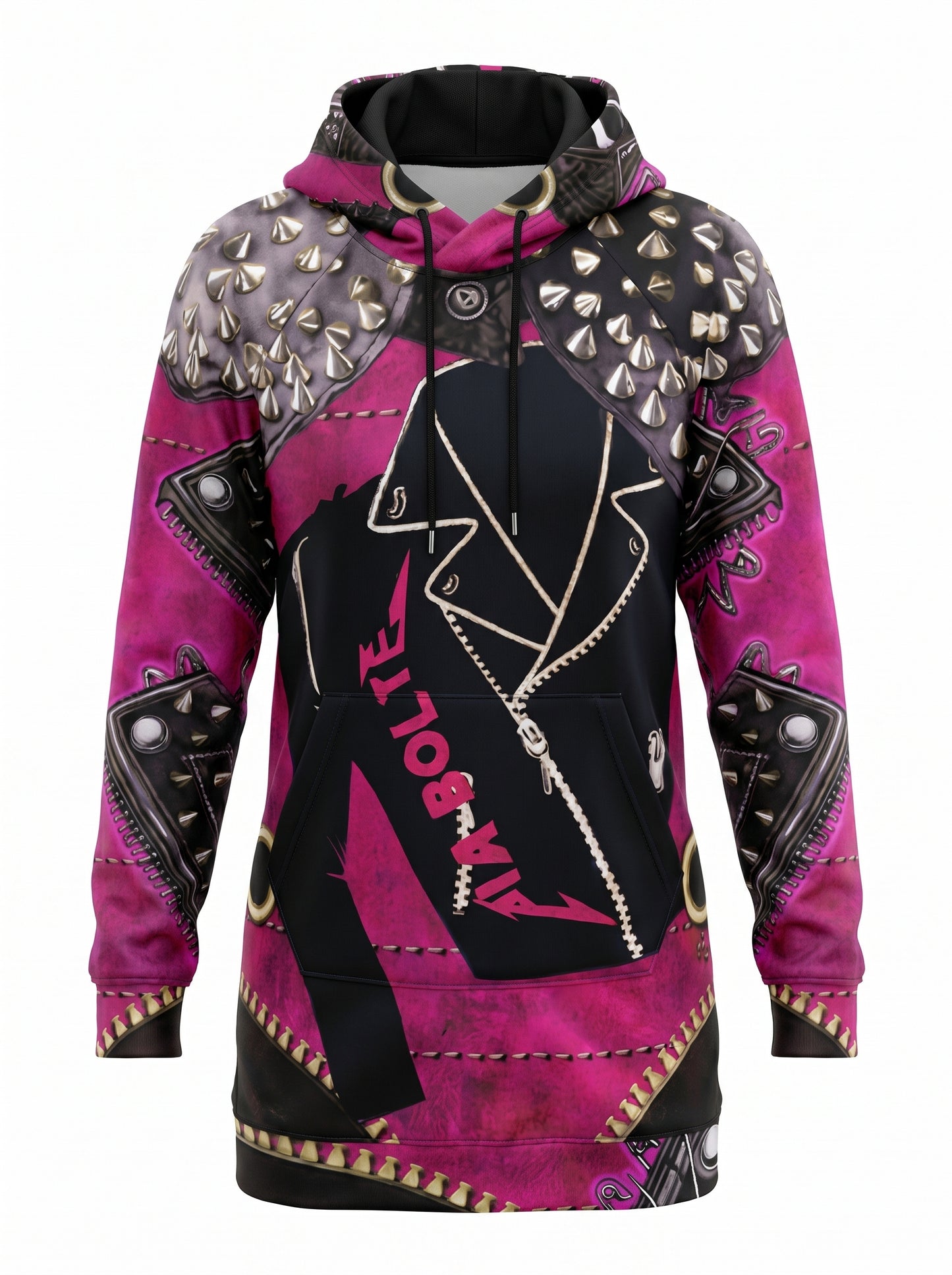 Hoodie ROCKSTYLE nice long - PIA BOLTE® COUTURE