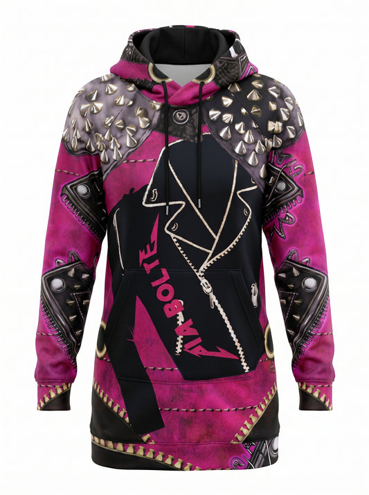 Hoodie ROCKSTYLE nice long - PIA BOLTE® COUTURE