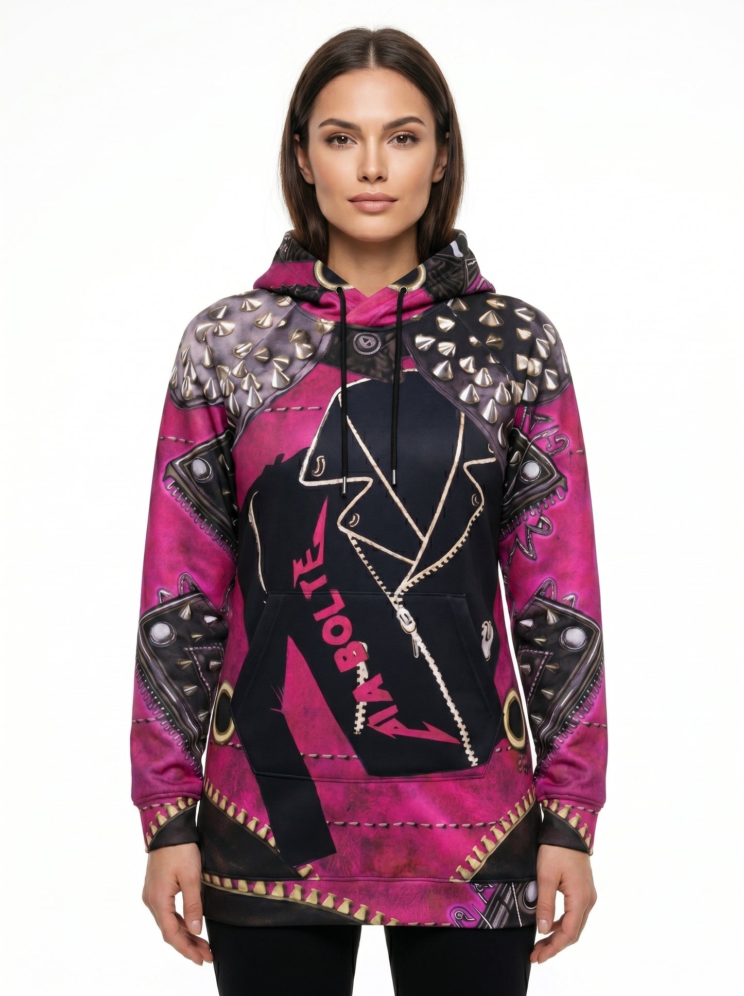 Hoodie ROCKSTYLE nice long - PIA BOLTE® COUTURE
