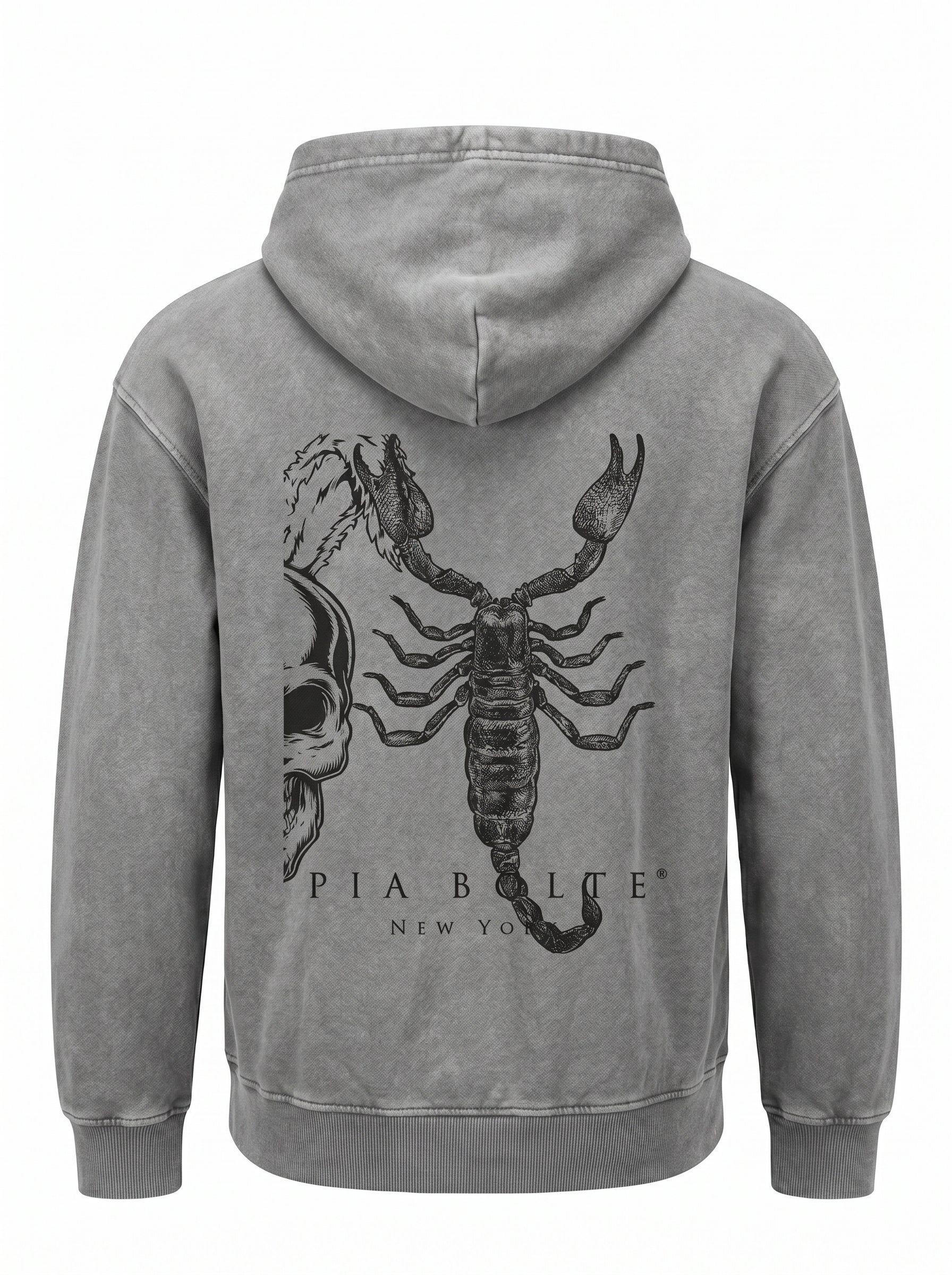 Hoodie scorpion skull - PIA BOLTE® COUTURE