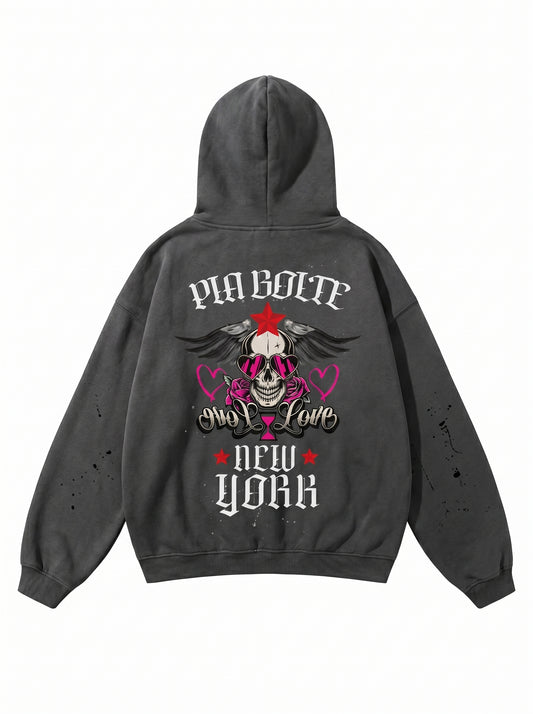 Hoodie SKULL dogs (woman & men) - PIA BOLTE® COUTURE