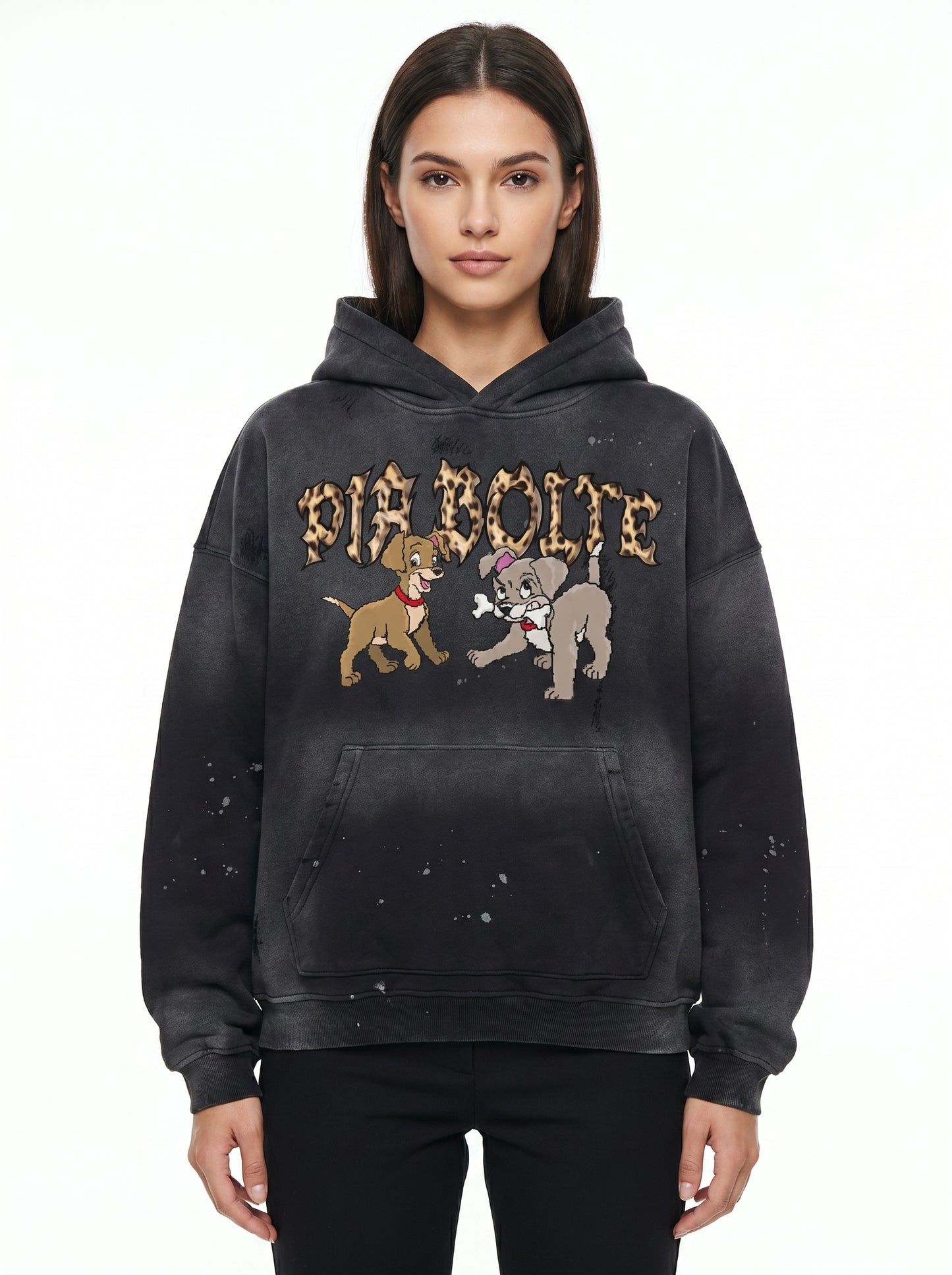 Hoodie SKULL dogs (woman & men) - PIA BOLTE® COUTURE