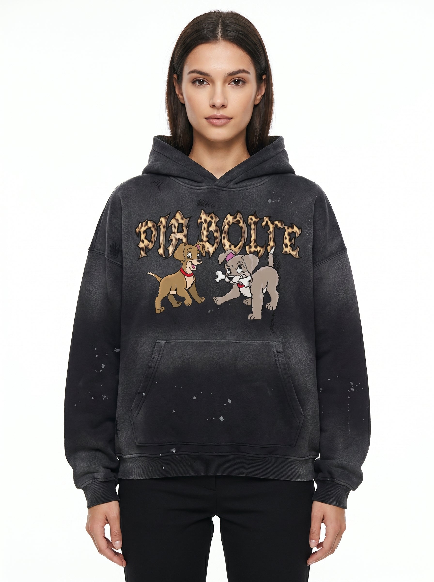 Hoodie SKULL dogs (woman & men) - PIA BOLTE® COUTURE