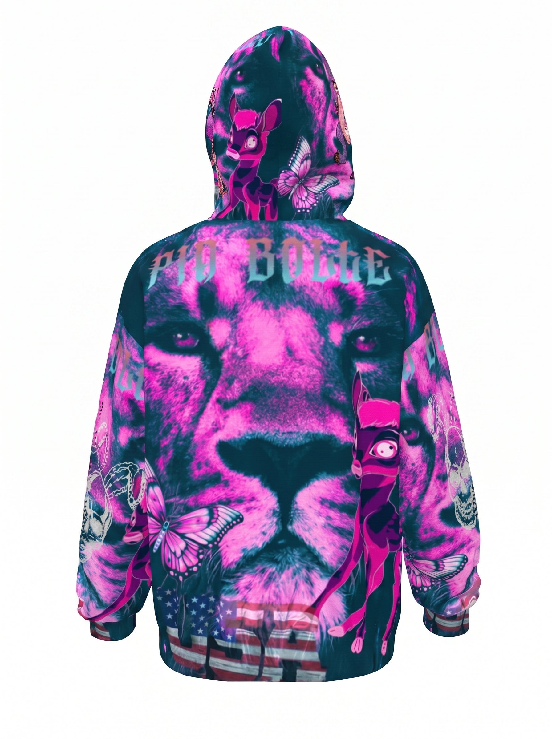 Hoodie Streetstyle LION II. ɴᴇᴡ ʟɪᴍɪᴛᴇᴅ ᴄᴏʟʟᴇᴄᴛɪᴏɴ - PIA BOLTE® COUTURE