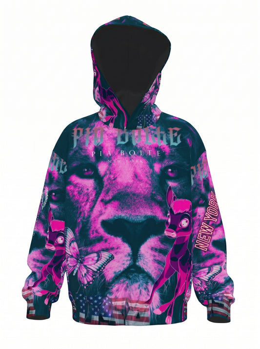 Hoodie Streetstyle LION II. ɴᴇᴡ ʟɪᴍɪᴛᴇᴅ ᴄᴏʟʟᴇᴄᴛɪᴏɴ - PIA BOLTE® COUTURE