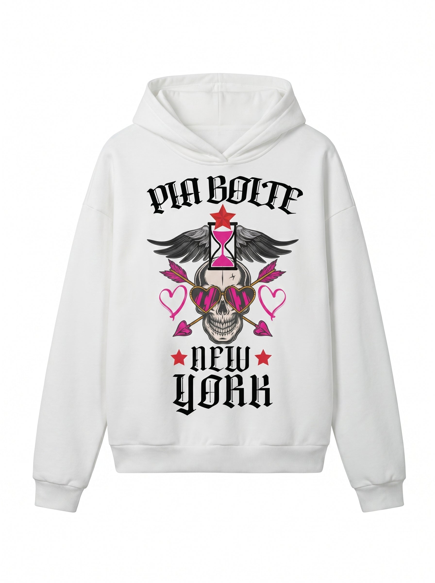 Hoodie white Angel ɴᴇᴡ - PIA BOLTE® COUTURE