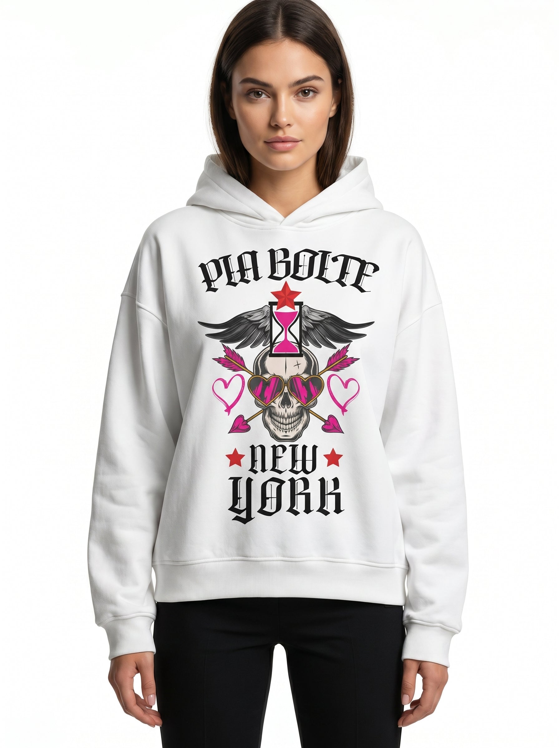 Hoodie white Angel ɴᴇᴡ - PIA BOLTE® COUTURE