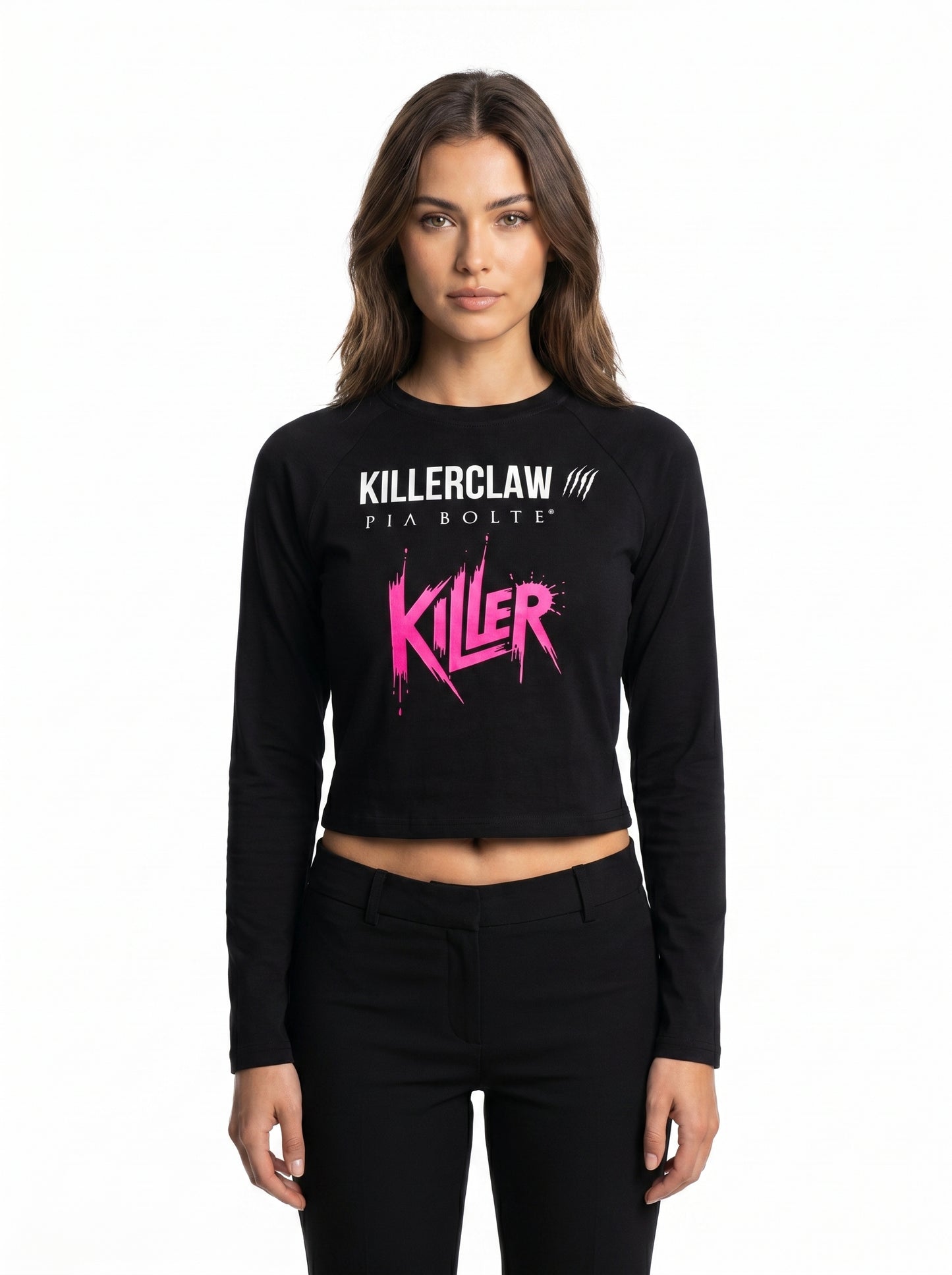 KILLERCLAW Cropped shirt – Don’t Stop Until You’re Proud