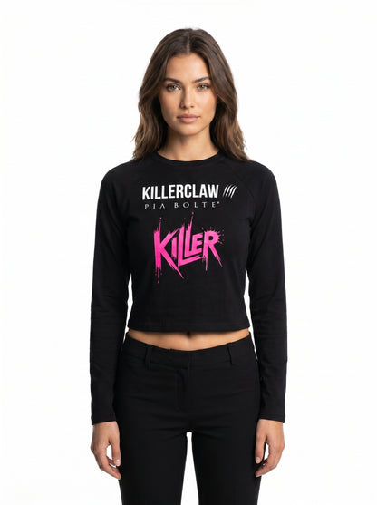 KILLERCLAW Cropped shirt – Don’t Stop Until You’re Proud