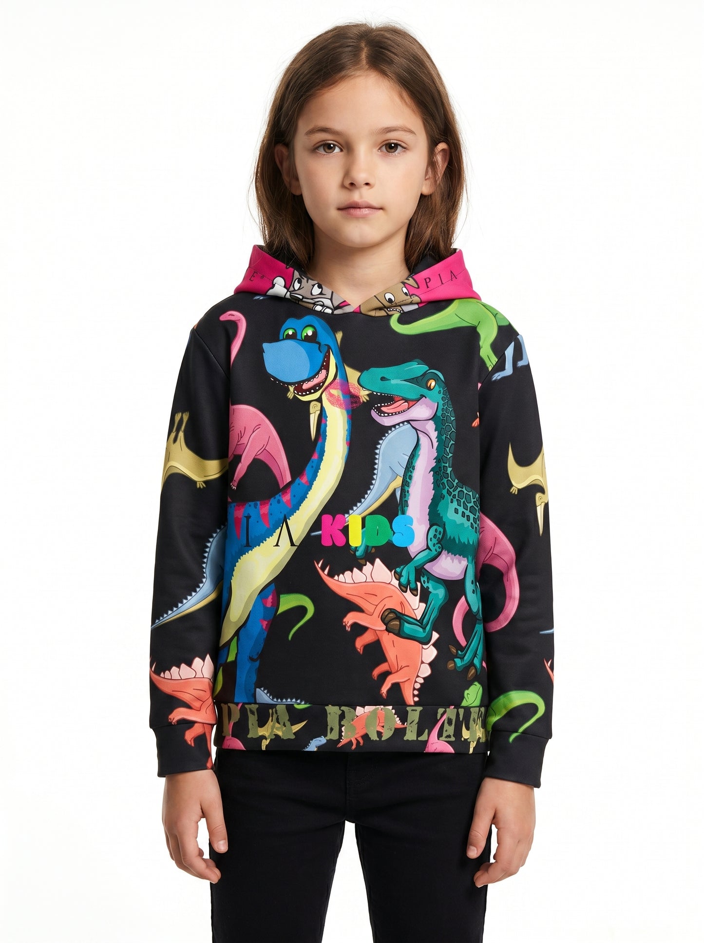 Kids Hoodie Dinosaurier ᴸᴵᴹᴵᵀᴱᴰ - PIA BOLTE® COUTURE