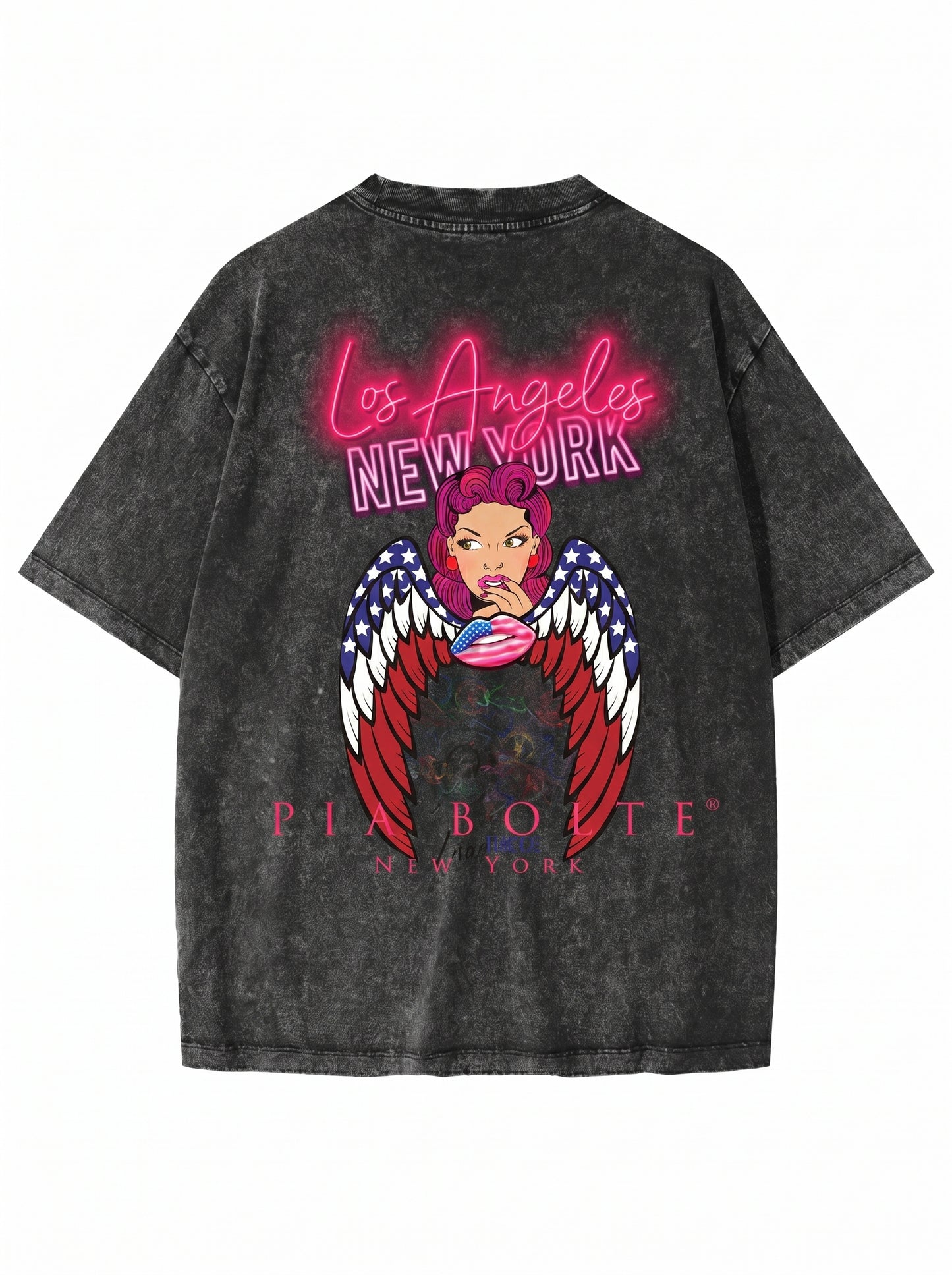 Kids T-Shirt LOVE amercian bunnyᴸᴵᴹᴵᵀᴱᴰ - PIA BOLTE® COUTURE