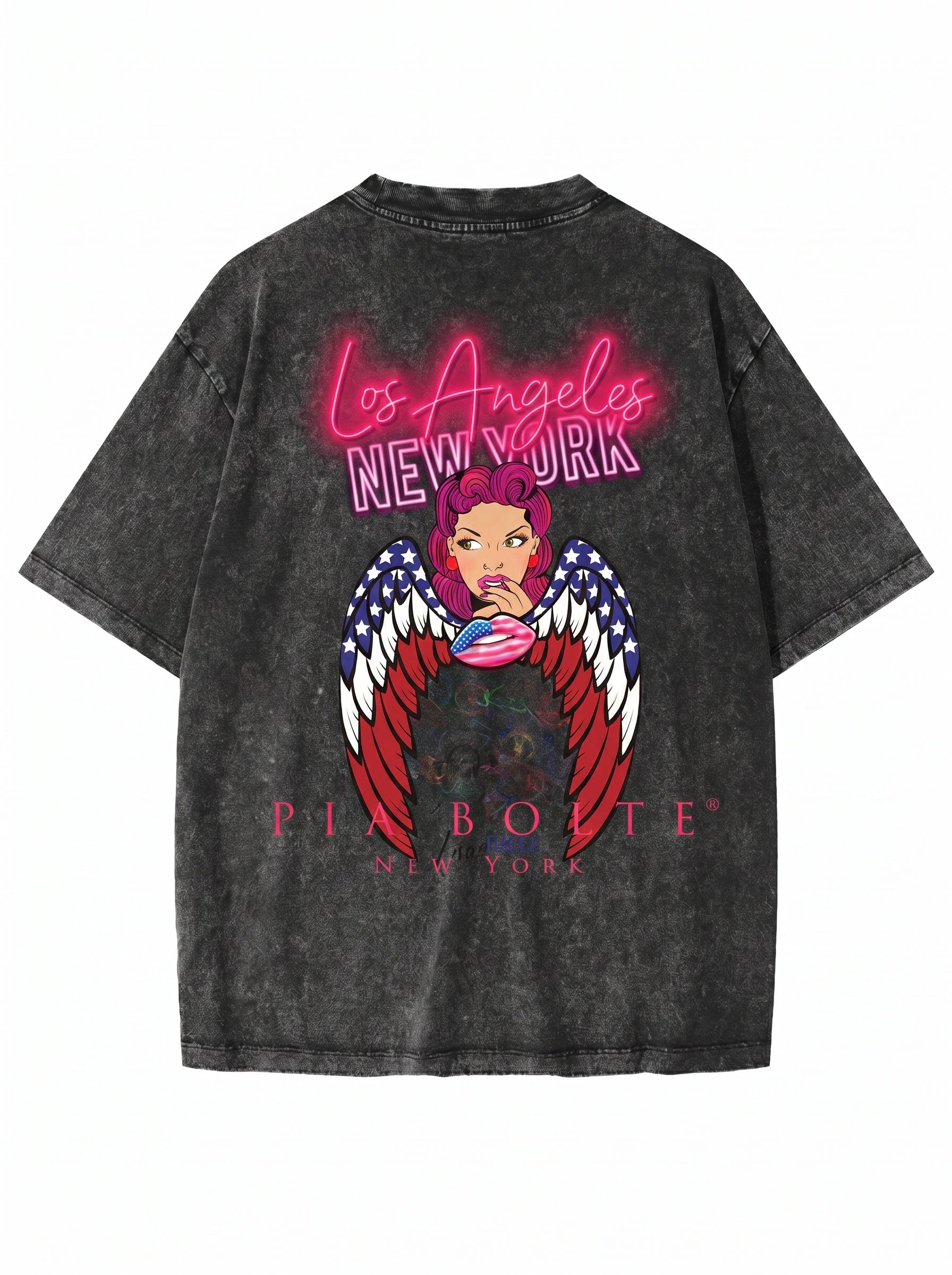 Kids T-Shirt LOVE amercian bunnyᴸᴵᴹᴵᵀᴱᴰ - PIA BOLTE® COUTURE