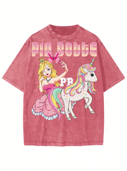 Kids T-Shirt unicorn princess ᴸᴵᴹᴵᵀᴱᴰ - PIA BOLTE® COUTURE