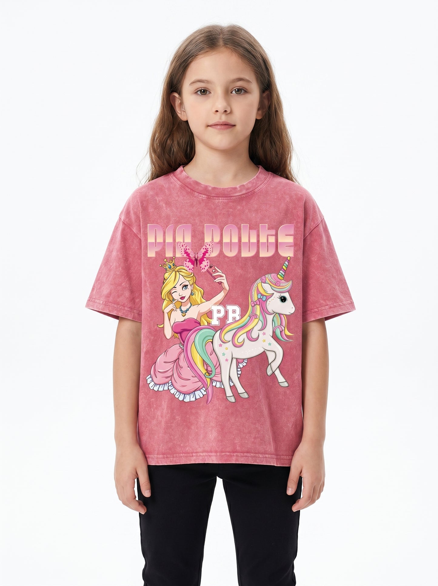 Kids T-Shirt unicorn princess ᴸᴵᴹᴵᵀᴱᴰ - PIA BOLTE® COUTURE