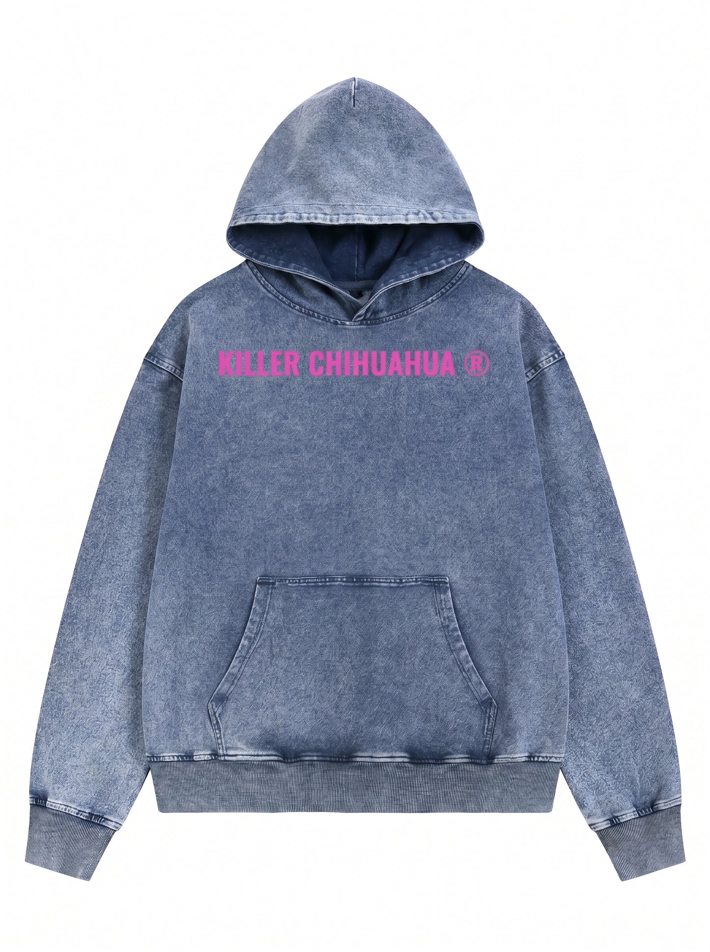 KILLER Chihuahua® Hoodie – Denim Blue