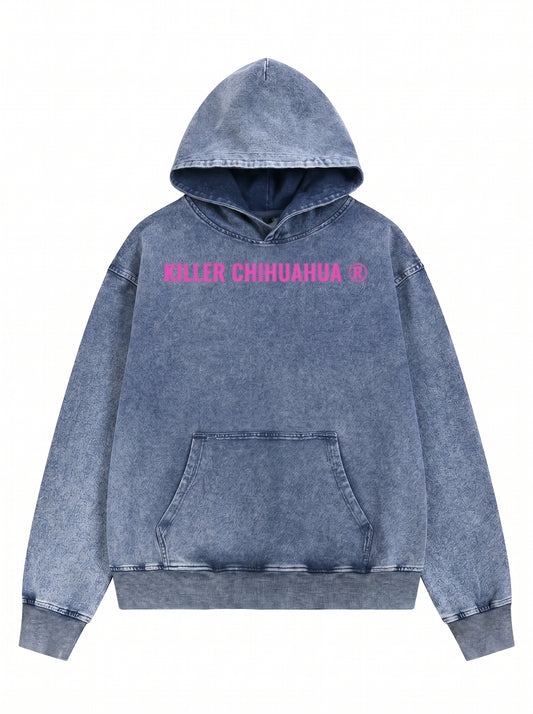 KILLER Chihuahua® Hoodie – Denim Blue