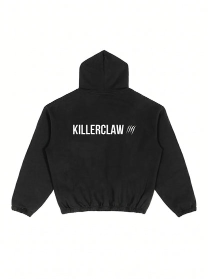 KILLERCLAW® Boxy Hoodie Black