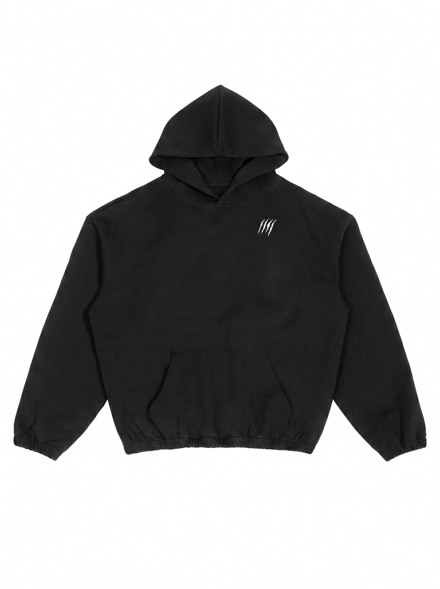 KILLERCLAW® Boxy Hoodie Black