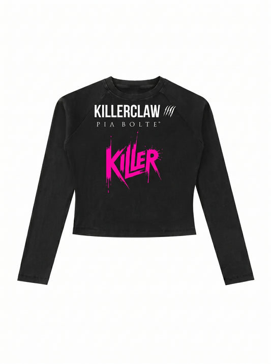 KILLERCLAW Cropped shirt – Don’t Stop Until You’re Proud
