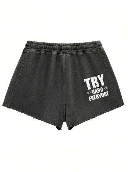 KILLERCLAW® TRY HARD EVERYDAY Shorts