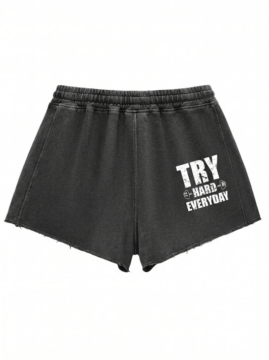 KILLERCLAW® TRY HARD EVERYDAY Shorts