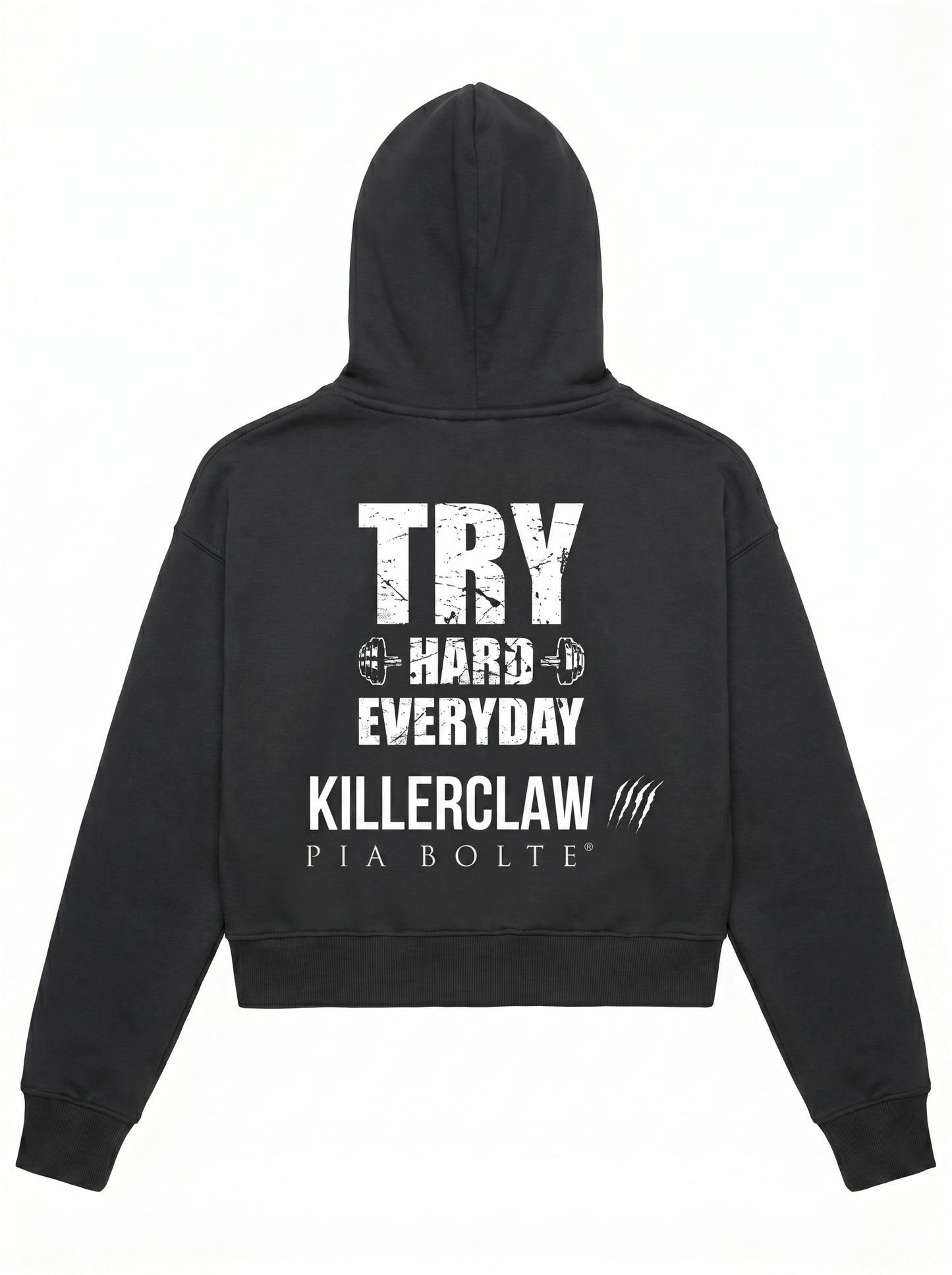 KILLERCLAW® Zip Hoodie – Try Hard Everyday