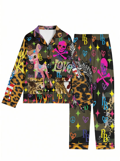 Nightwear Pyjama Set Bambii love
