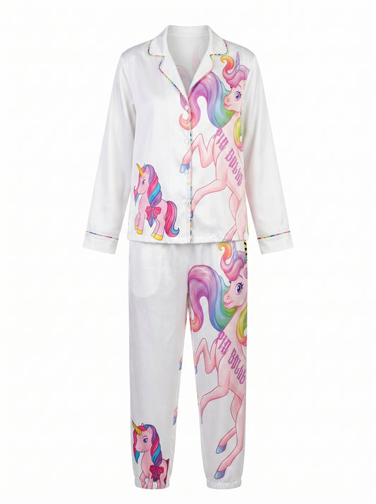 Nightwear Pyjama Set Princess Unicorn