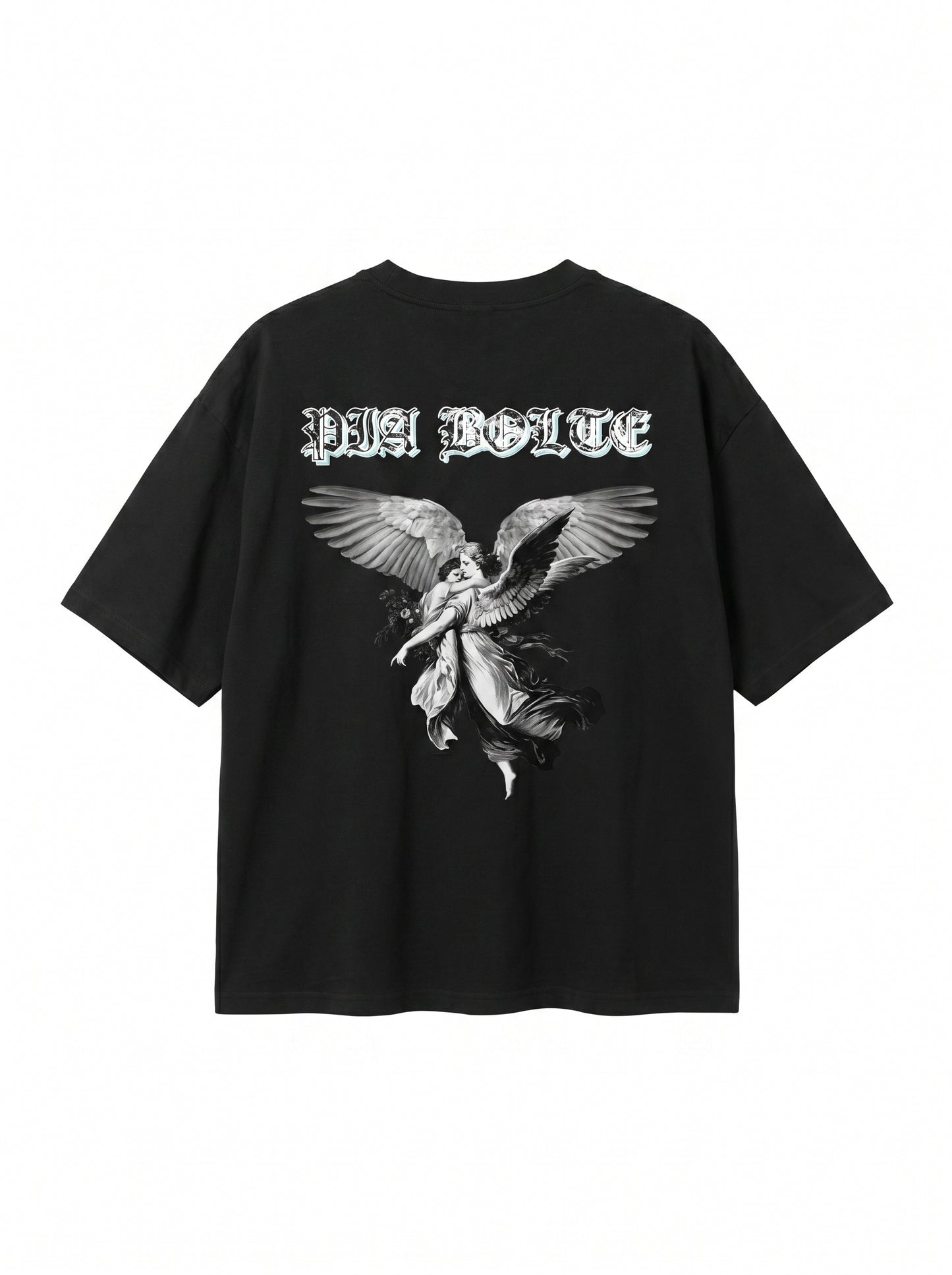 Oversize Boxy T-Shirt Jesus 77 ᴸᴵᴹᴵᵀᴱᴰ - PIA BOLTE® COUTURE