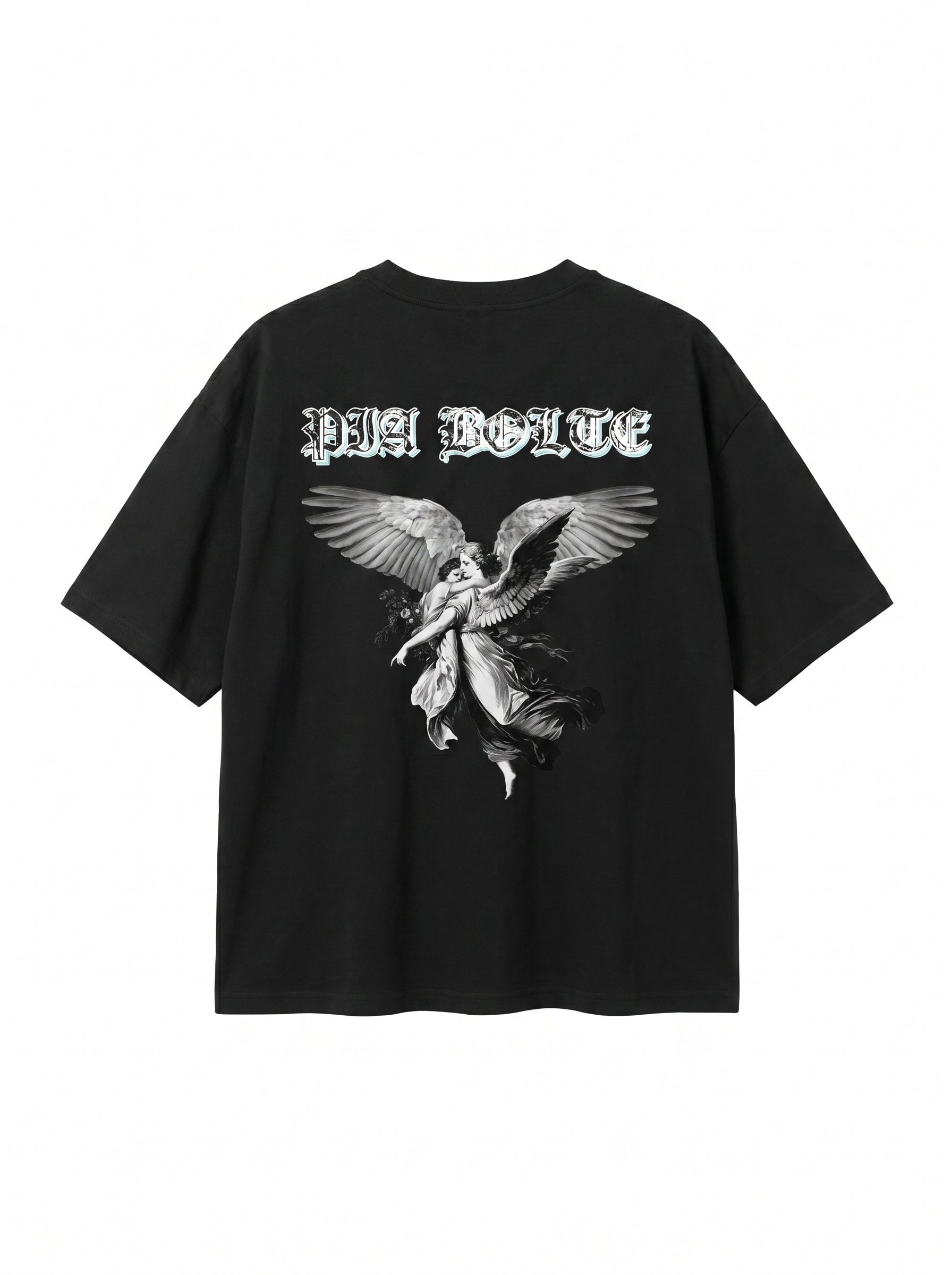 Oversize Boxy T-Shirt Jesus 77 ᴸᴵᴹᴵᵀᴱᴰ - PIA BOLTE® COUTURE