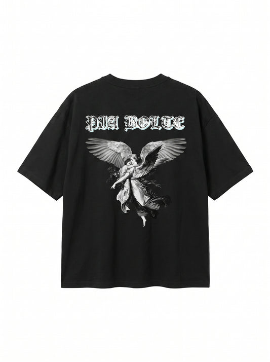 Oversize Boxy T-Shirt Jesus 77 ᴸᴵᴹᴵᵀᴱᴰ - PIA BOLTE® COUTURE