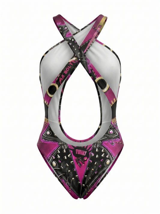 PIA BOLTE® Badeanzug mit Cut-Outs - Rockstars are Born