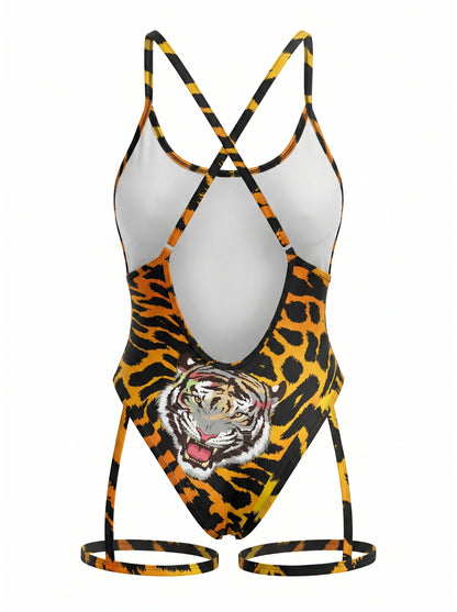 PIA BOLTE® Badeanzug - Sexy Tiger