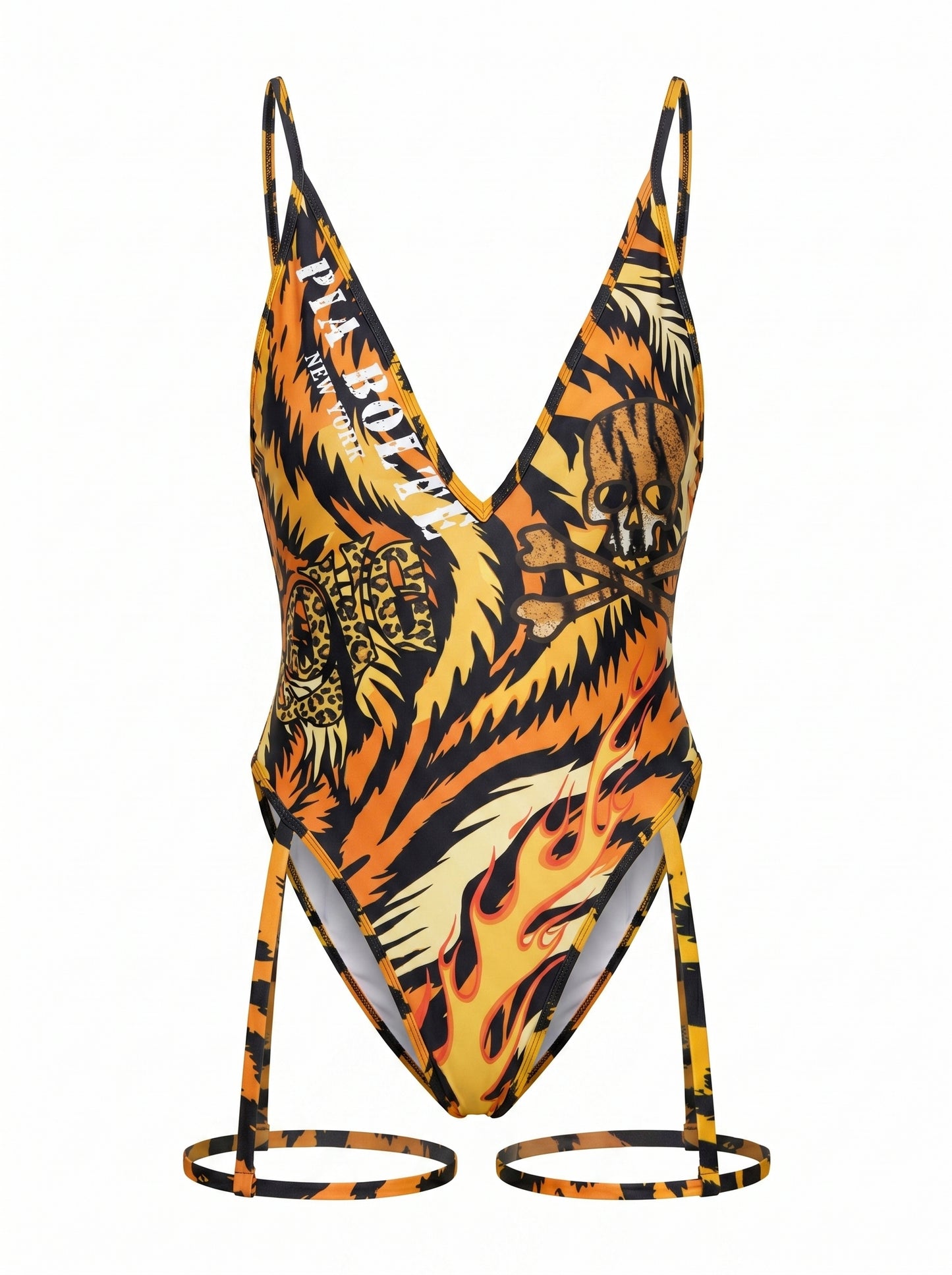 PIA BOLTE® Badeanzug - Sexy Tiger