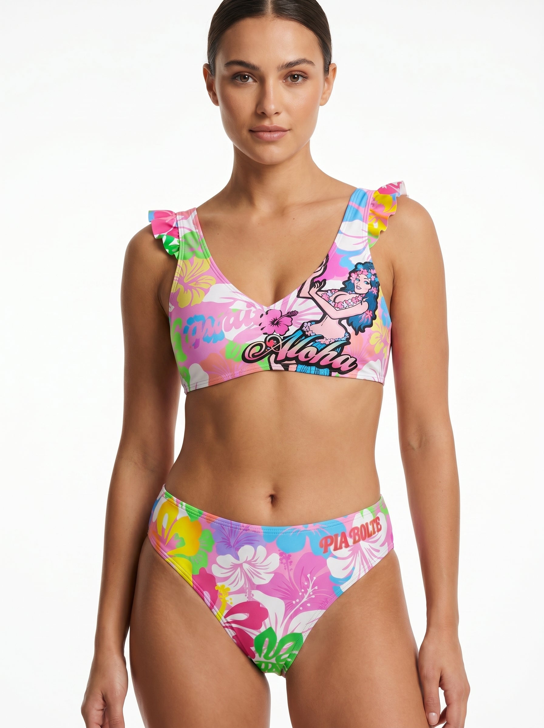 PIA BOLTE® Bikini Swimsuit Aloha Flower Power - PIA BOLTE® COUTURE