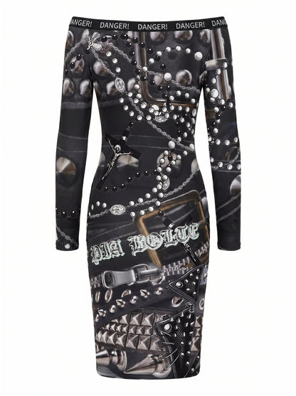 PIA BOLTE® Black Dress – Bodycon Statement