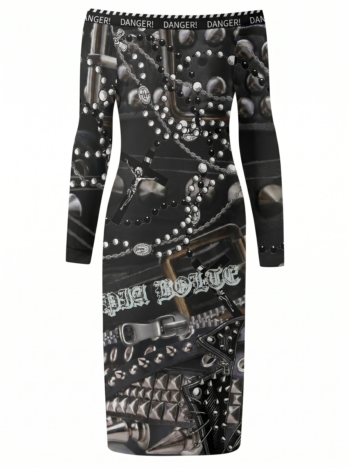 PIA BOLTE® Black Dress – Bodycon Statement