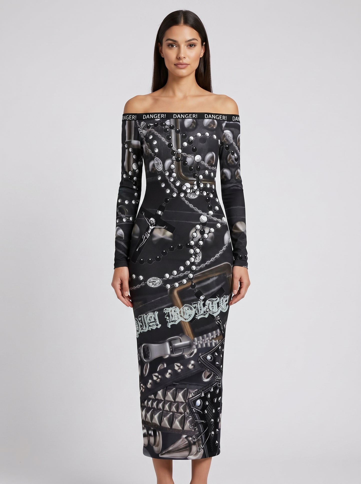 PIA BOLTE® Black Dress – Bodycon Statement