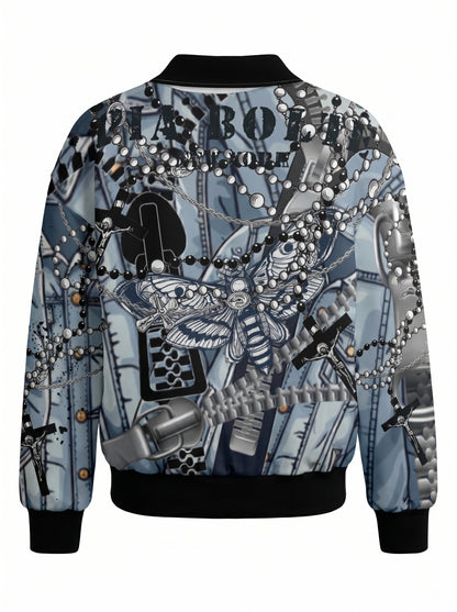 PIA BOLTE® Bomber Jacket zipper