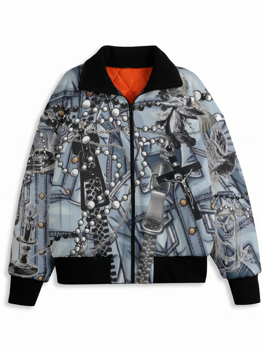 PIA BOLTE® Bomber Jacket zipper