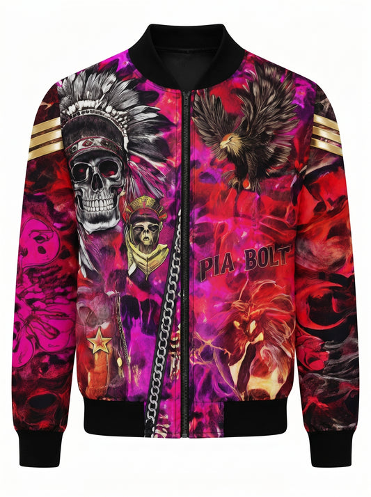 PIA BOLTE® Bomber – Neon Skull