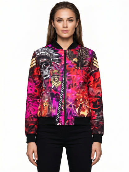 PIA BOLTE® Bomber – Neon Skull