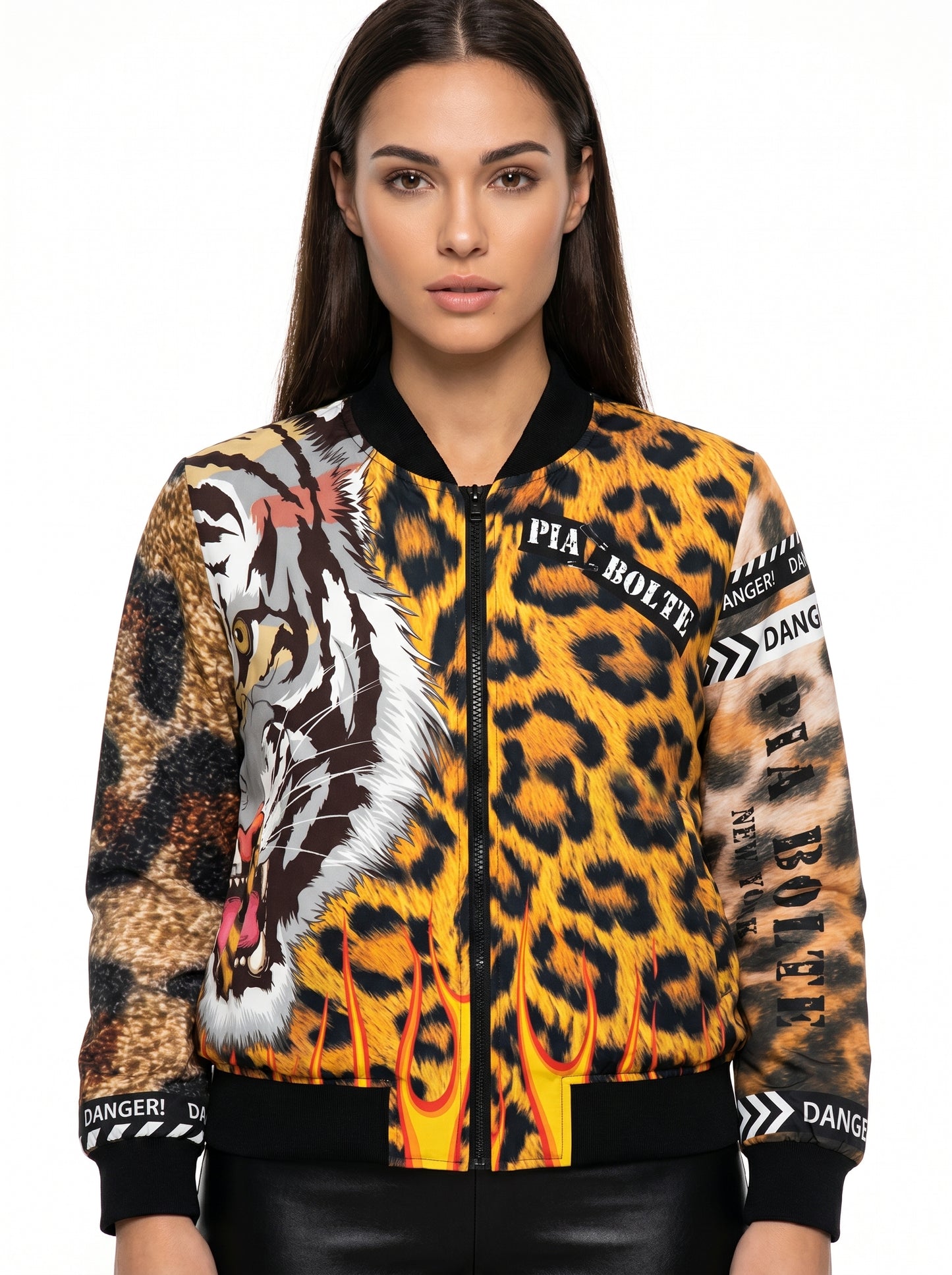 PIA BOLTE® Bomer-Jacke - leopard ʟɪᴍɪᴛᴇᴅ - PIA BOLTE® COUTURE