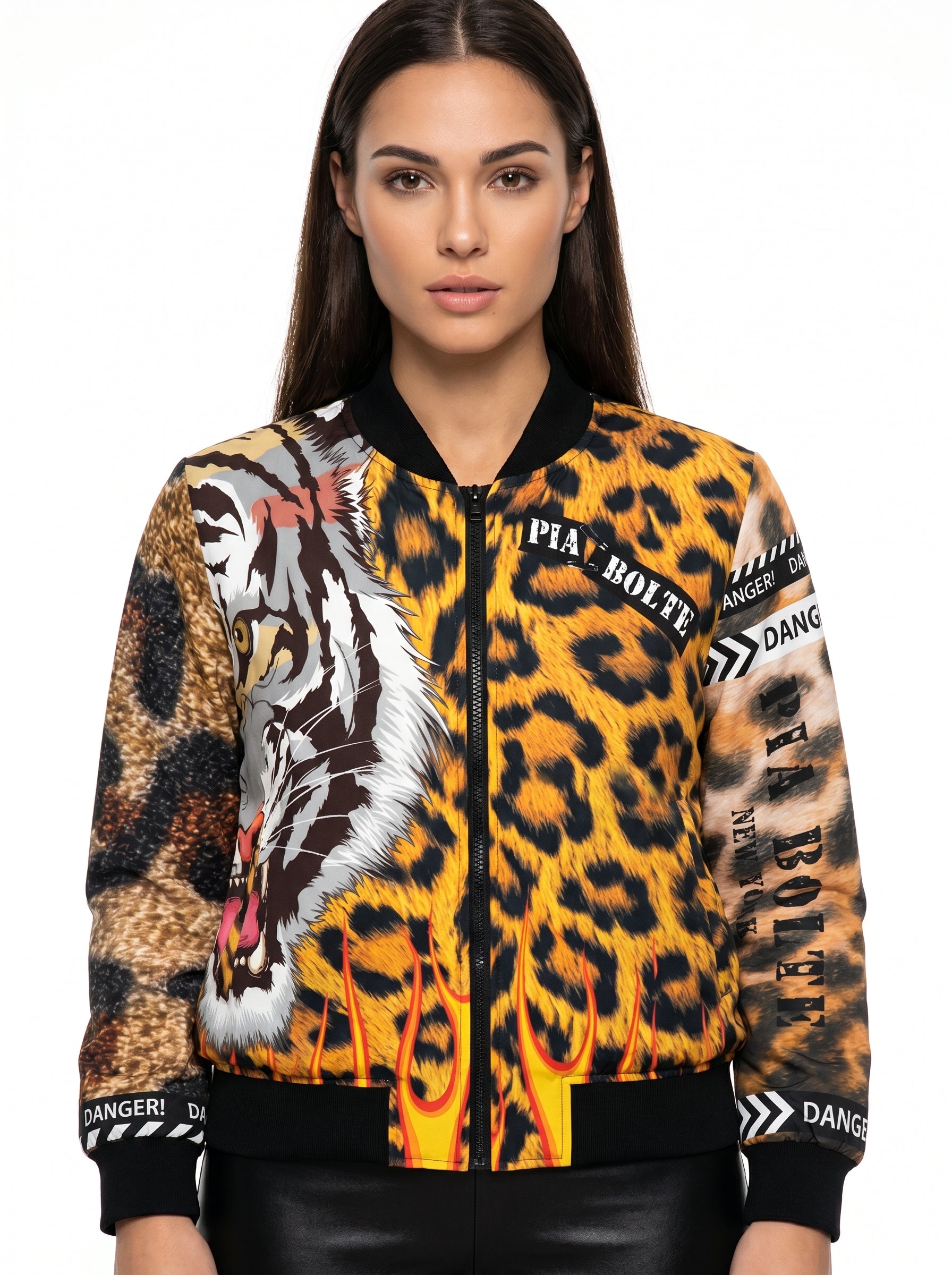 PIA BOLTE® Bomer-Jacke - leopard ʟɪᴍɪᴛᴇᴅ - PIA BOLTE® COUTURE