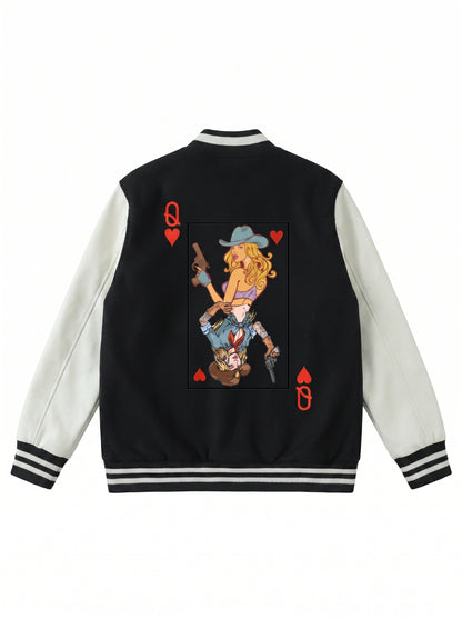 PIA BOLTE® College-Jacke - Cowgirl Card Queen - PIA BOLTE® COUTURE