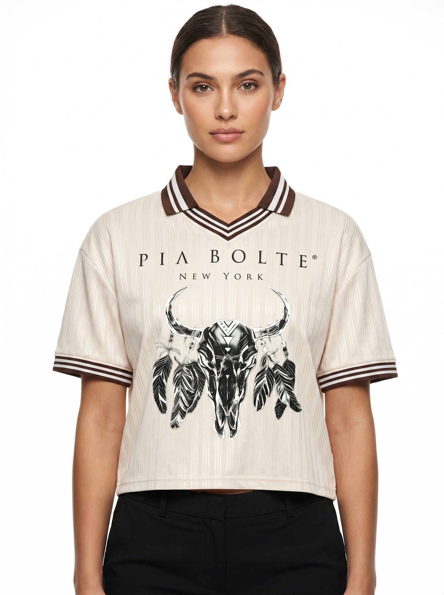 PIA BOLTE® Desert Skull Polo – Luxury Casual Shirt